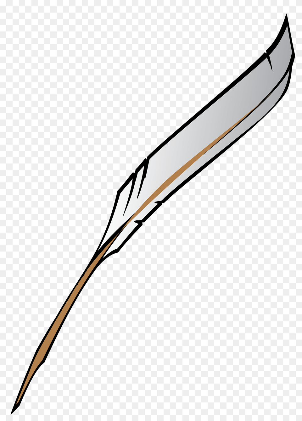 Quill Clipart, Blade, Dagger, Knife, Weapon Free Png Download