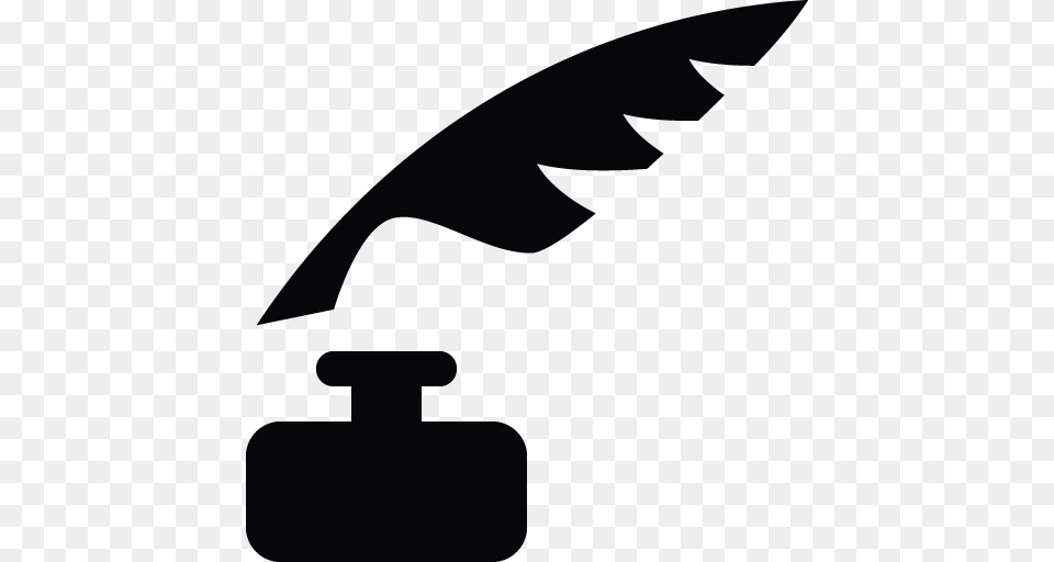 Quill Icon, Bottle, Ink Bottle Png Image