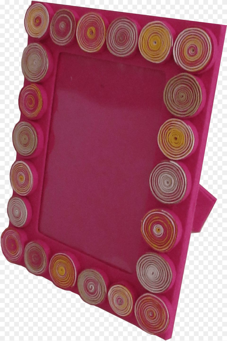 Quilled Fun Photo Frame Art Paper Png Image