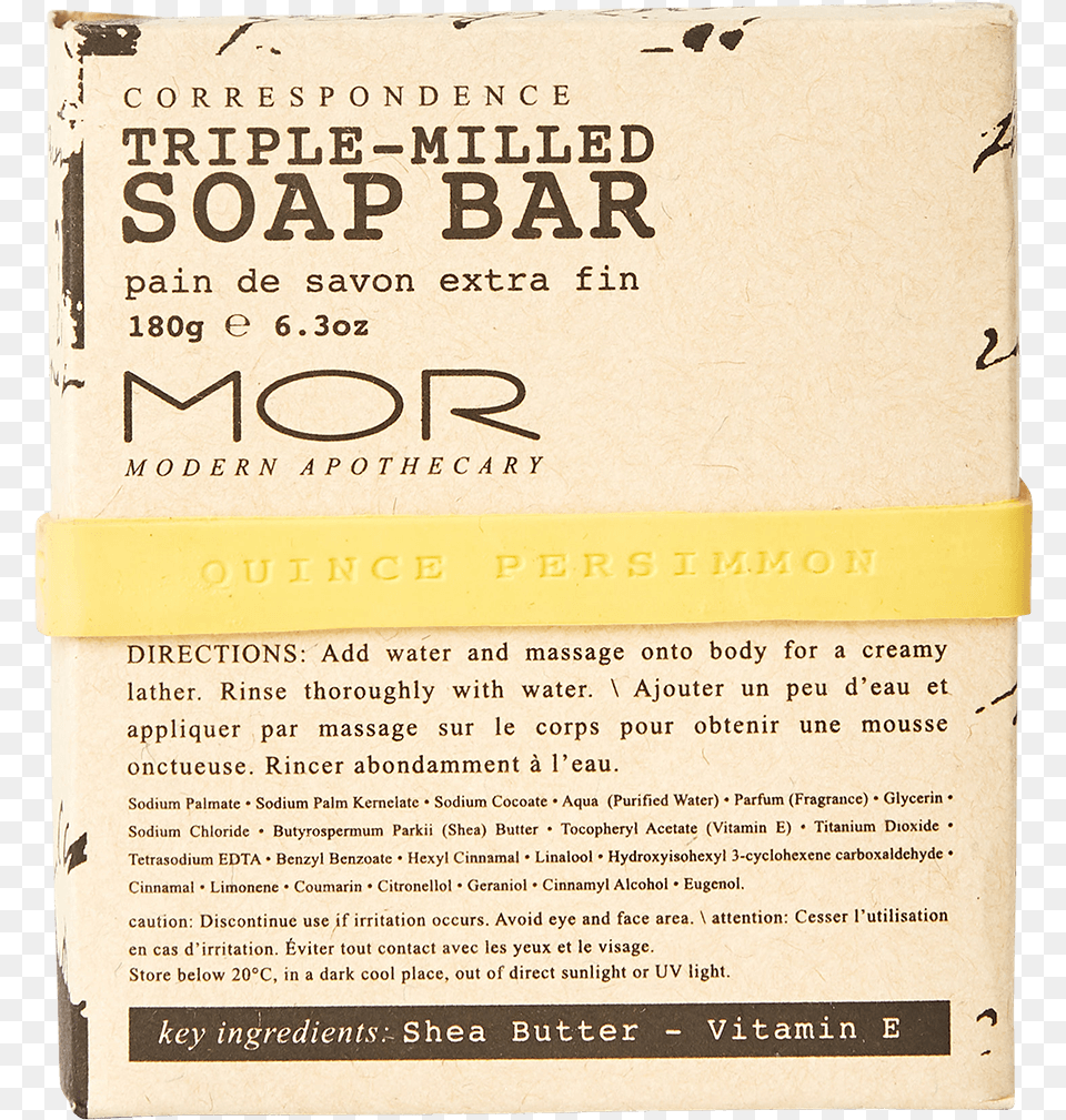 Quince Persimmon Triple Milled Soap Box Soap Box Directions, Advertisement, Poster, Page, Text Png Image