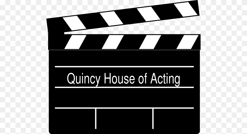Quincy House Of Acting Svg Clip Arts Clapper Board, Fence, Clapperboard Free Png