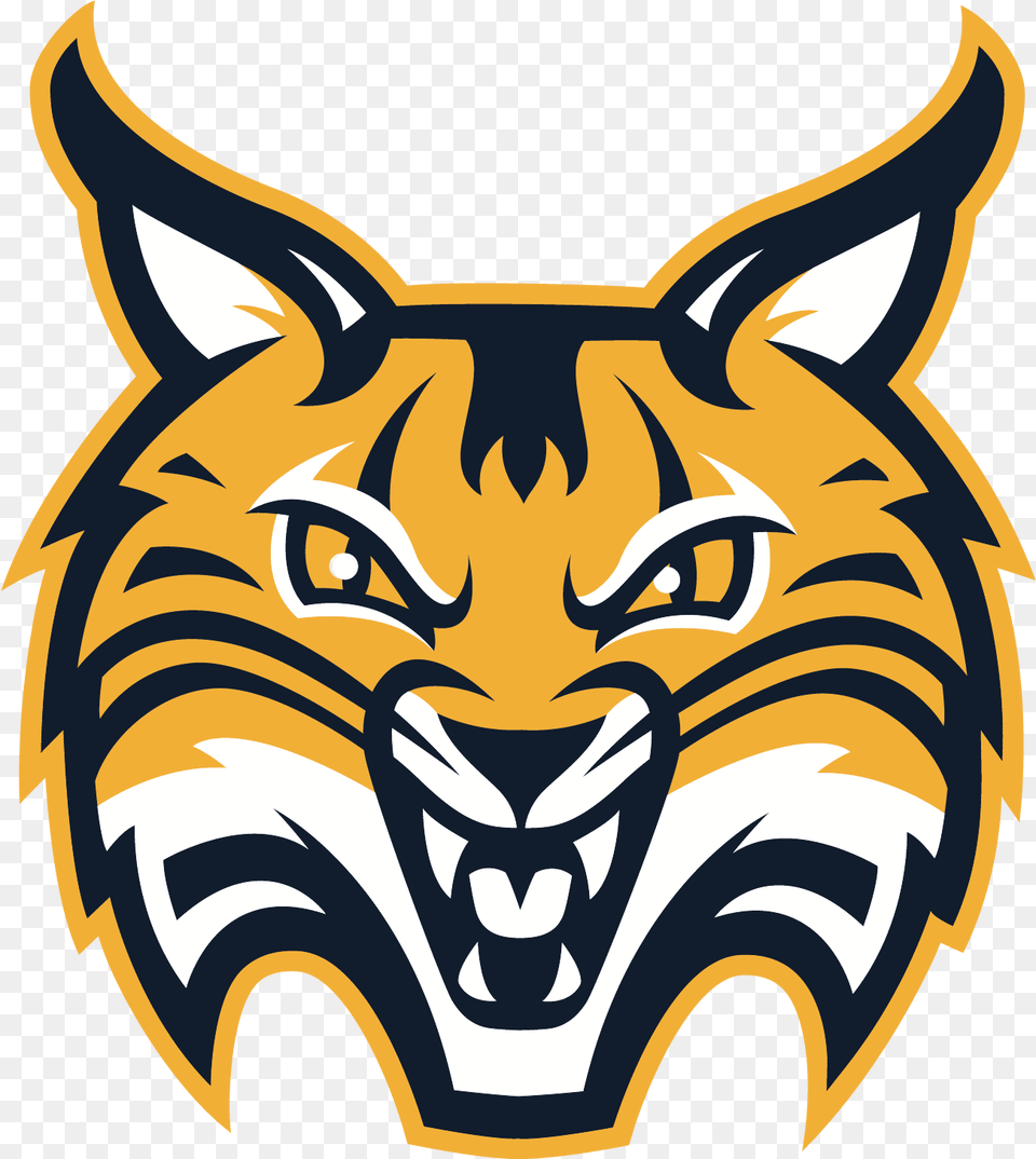 Quinnipiac Bobcats Logo Download Vector Quinnipiac Bobcat Logo, Animal, Mammal, Dynamite, Weapon Free Transparent Png