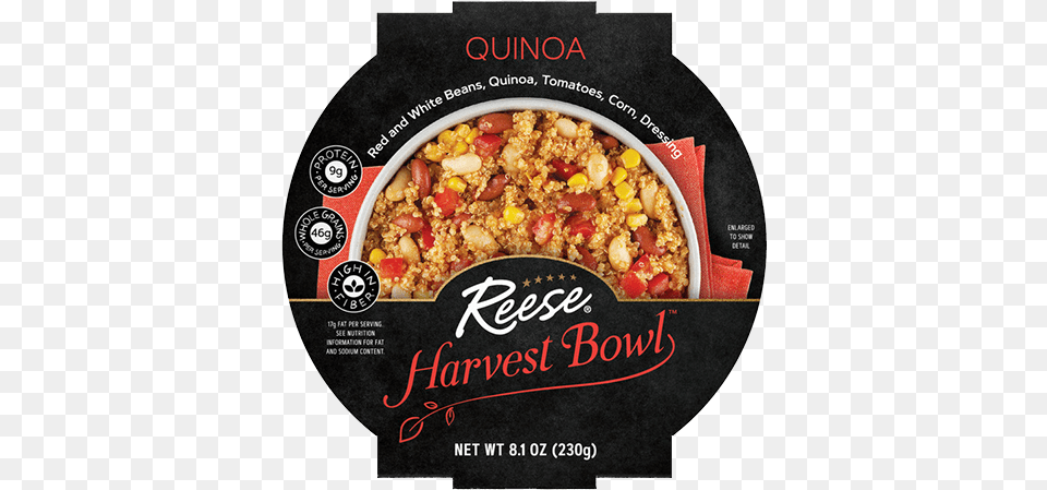 Quinoa Harvest Bowl Reese Harvest Bowls, Advertisement, Poster, Food, Meal Free Png Download