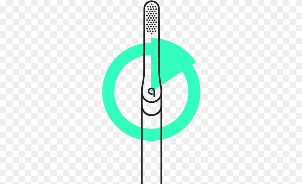 Quip Brush Circle, Device, Tool, Electrical Device, Microphone Png Image