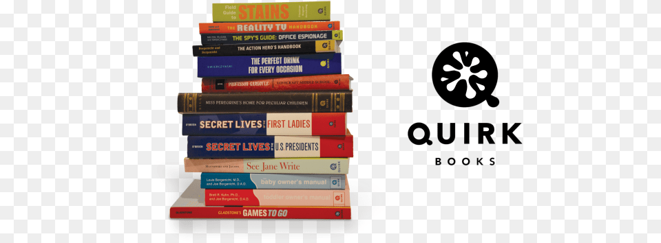 Quirk Books Susanvanhorncom Book Logo, Publication, Indoors, Library Png Image