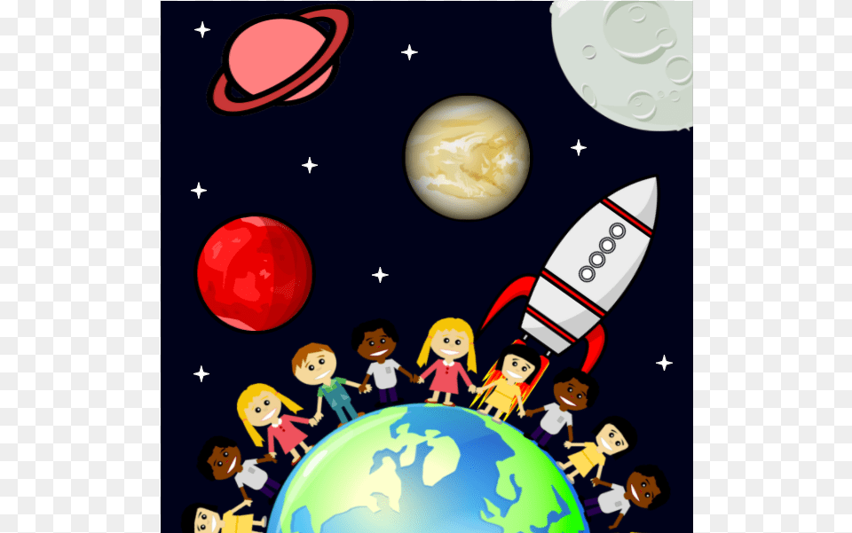 Quirky Wallpaper Design, Astronomy, Outer Space, Planet, Baby Free Png Download