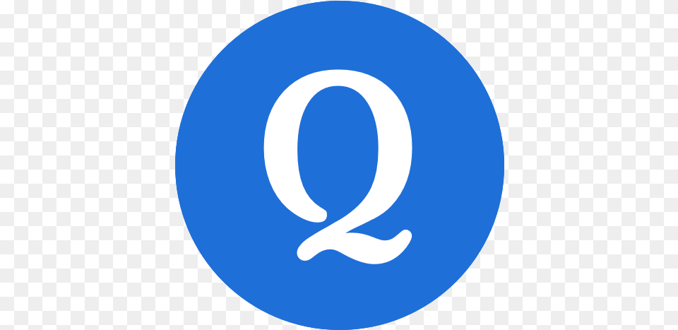 Quizlet Logo 2 With Blue Circle, Symbol, Text Free Transparent Png
