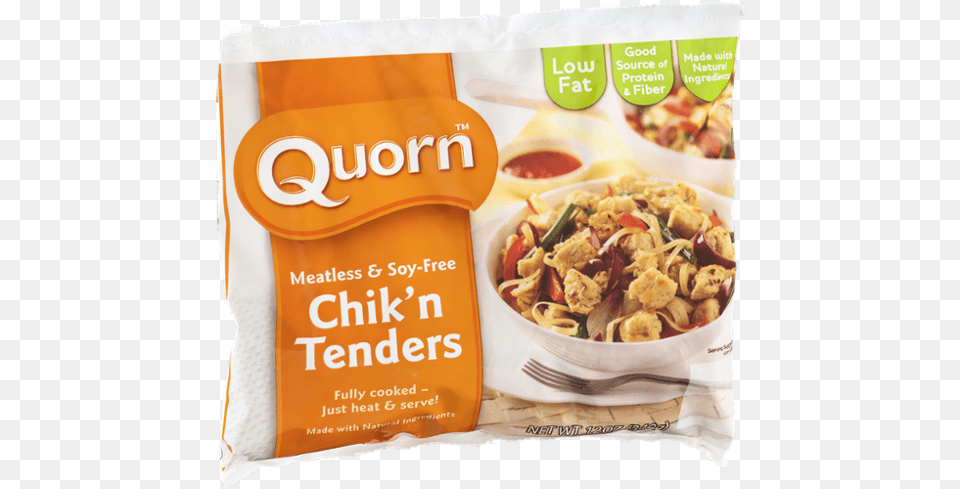 Quorn Meatless Chicken Tenders, Advertisement, Meal, Lunch, Food Free Png