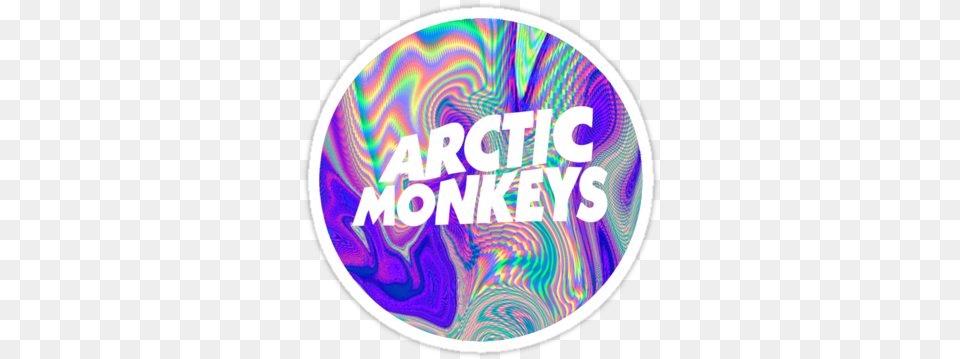 Quotarctic Monkeys Logoquot Stickers By Danerys Arctic Monkeys Logo, Purple, Disk Png Image