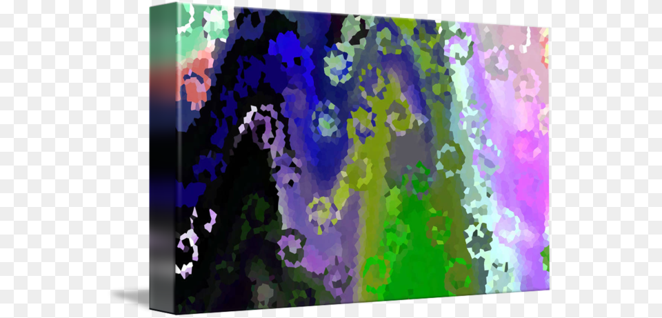 Quotbabcdequot By Walter Paul Bebirian Forest Hills New Painting, Art, Canvas, Modern Art, Purple Png Image