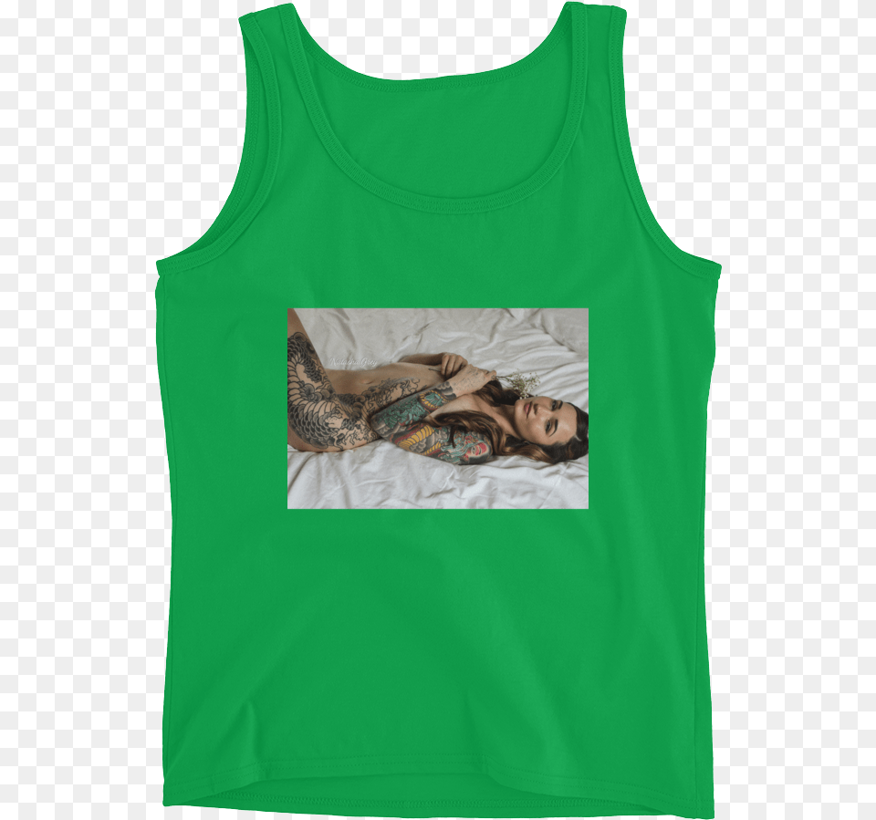 Quotbaby39s Breath Tank By Natasha Grey Shirt, Tattoo, Skin, Person, Adult Free Transparent Png