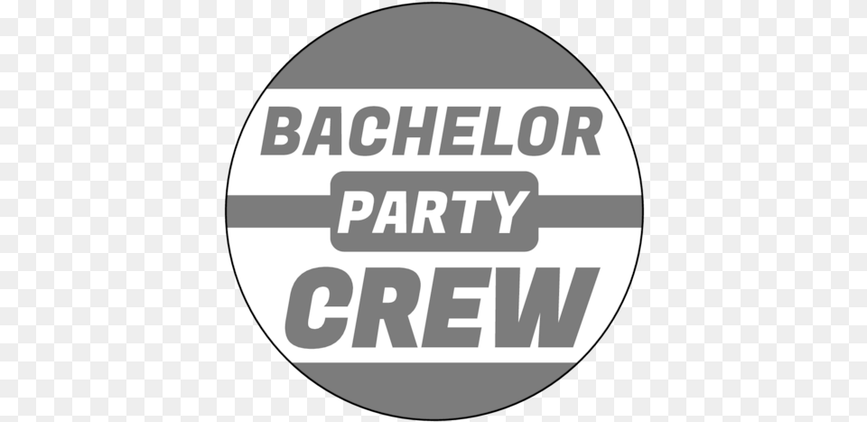 Quotbachelor Party Crewquot Wedding, Sticker, Disk, Text Free Transparent Png