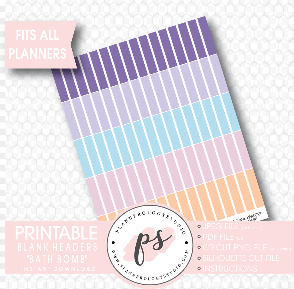 Quotbath Bombquot Blank Header Printable Planner Stickers, Advertisement, Poster, Blackboard, Text Free Png