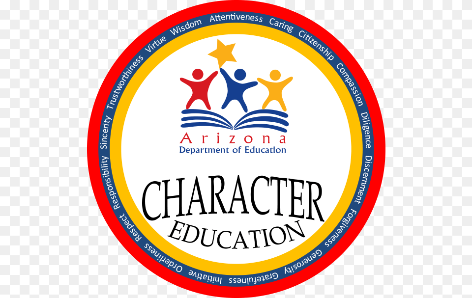 Quotcharacter Education Az Dept Arizona Department Of Education, Logo, Badge, Symbol, Alcohol Png Image