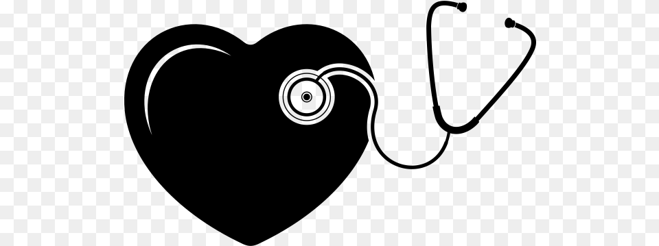 Quotclassquotlazyload Lazyload Mirage Cloudzoom Featured Stethoscope With Heart Clipart Black, Gray Free Transparent Png