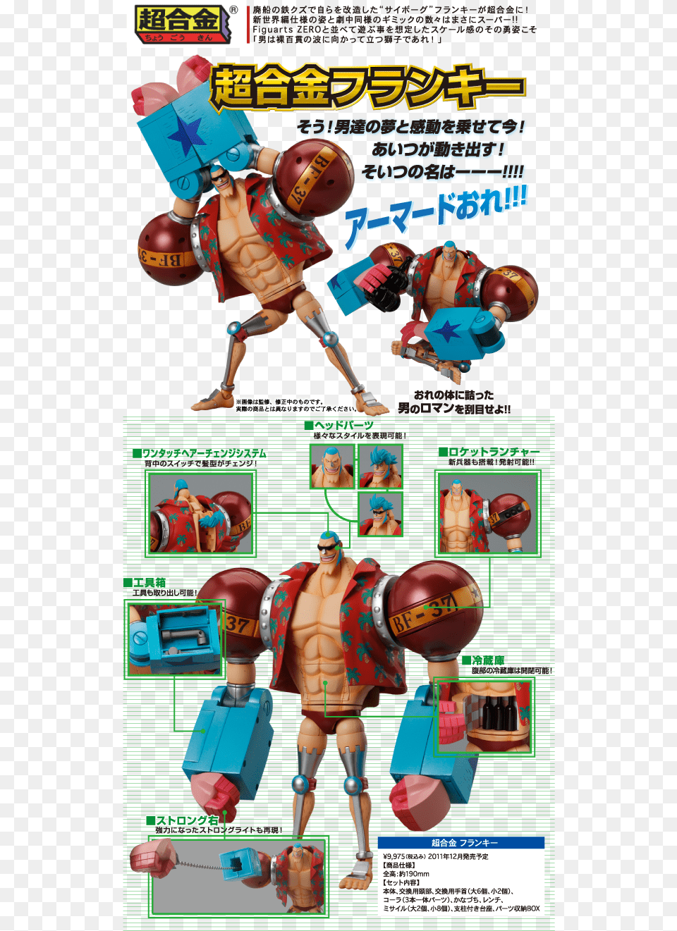 Quotcyborgquot Franky The Popular Shipwright And Member, Advertisement, Poster, Adult, Person Png Image