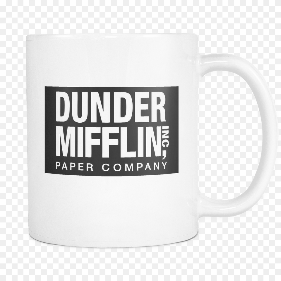 Quotdunder Mifflin Quot 11oz Mug Dunder Mifflin Paper Co Inc Scranton Pa, Cup, Beverage, Coffee, Coffee Cup Free Png