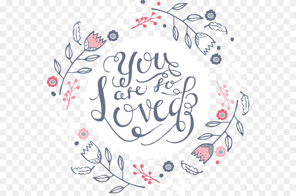 Quote Flowers Flowerwreath Wreath Border Frame Illustration, Calligraphy, Handwriting, Text, Art Free Png