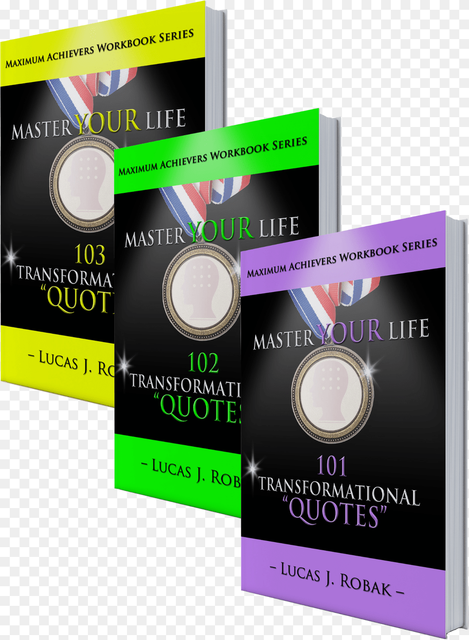 Quote Series Master Your Life 102 Transformational Quotes Workbook, Advertisement, Poster, Book, Publication Free Png