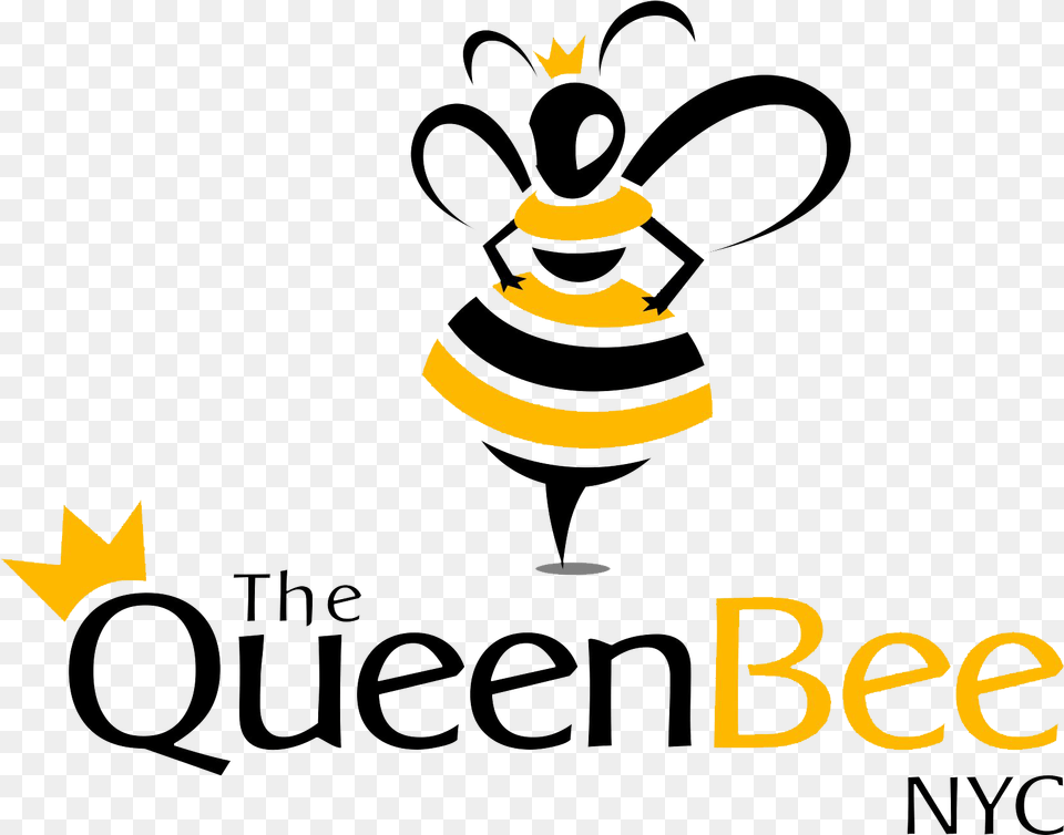 Quotes About Bee Qeenbee Queen Bee Logo Transparent, Animal, Insect, Invertebrate, Wasp Png