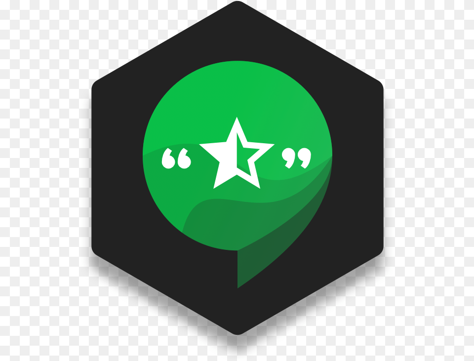 Quotes Circle, Star Symbol, Symbol, First Aid, Green Free Png