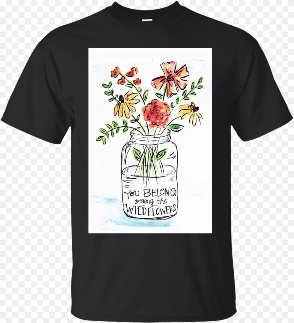Quotes With Flower Drawings, Clothing, Jar, T-shirt, Plant Free Transparent Png