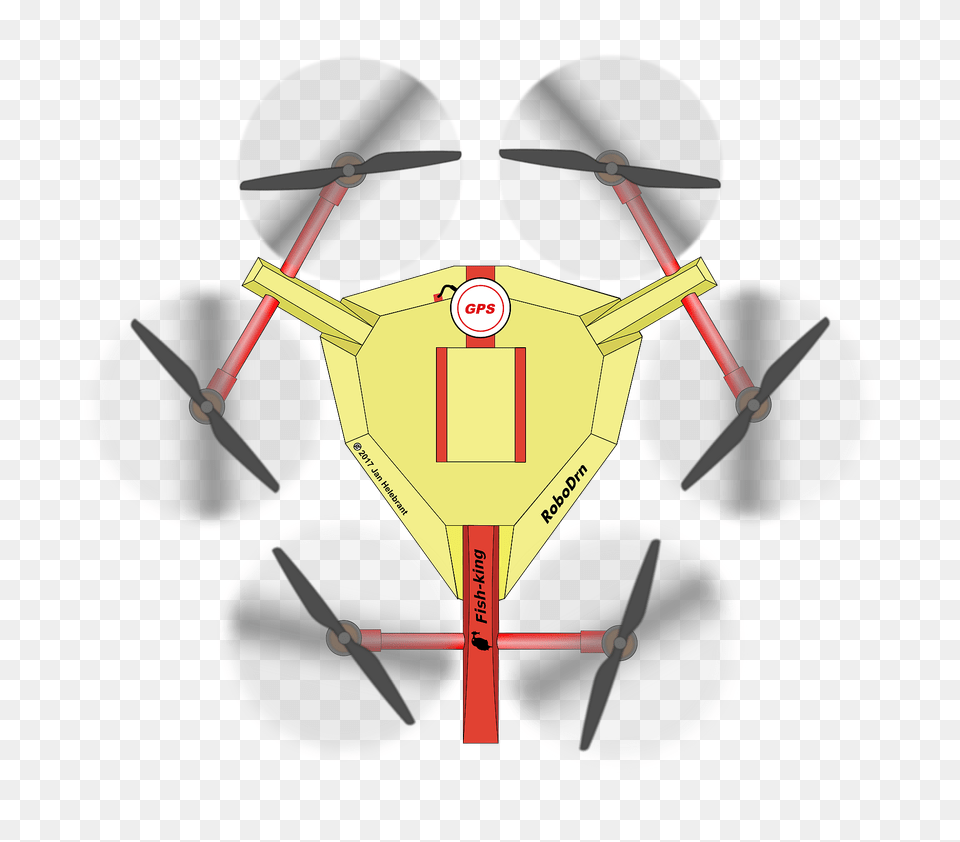 Quotfish Kingquot Drone Uav Clipart, Aircraft, Blade, Dagger, Knife Png Image