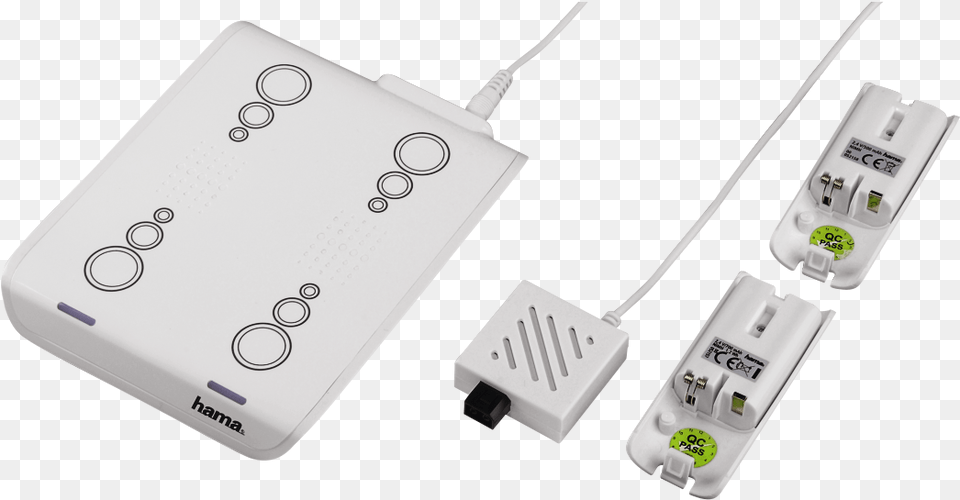 Quotfluxity V2quot Dual Charger For Nintendo Wii White Mobile Phone, Computer Hardware, Electronics, Hardware, Adapter Free Transparent Png