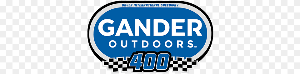 Quotgander Outdoors 400quot Coming To Dover Gander Outdoors 400 Dover, Sticker, Logo, License Plate, Transportation Free Png Download