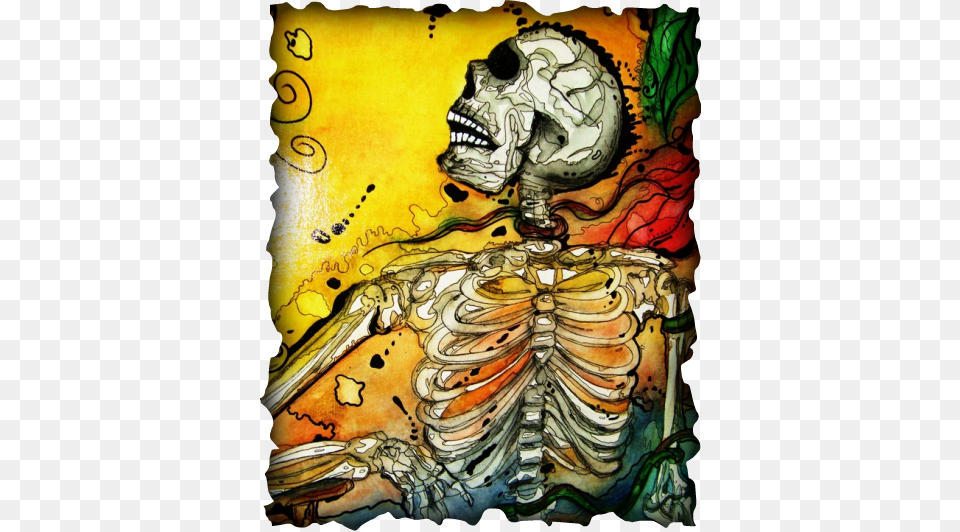 Quotgarden Of Edenquot Is Based On The Skeletons Found In Garden, Art, Painting, Modern Art, Adult Free Transparent Png