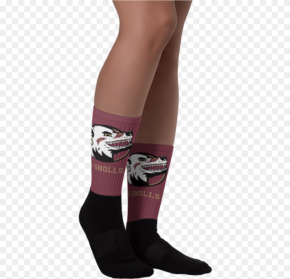 Quotgo Gnollsquot Socks Joy Division Socks, Clothing, Hosiery, Sock, Person Free Transparent Png
