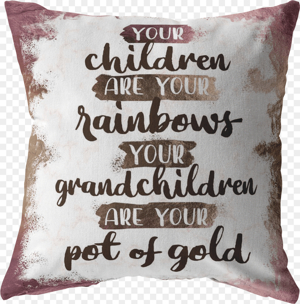 Quotgrandchildren Are Your Pot Of Gold Cushion, Electronics, Mobile Phone, Phone Free Png Download