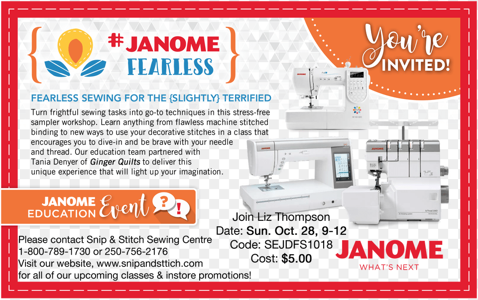 Quothave You Registered Yetquot Janome, Advertisement, Electrical Device, Switch, Sewing Png Image