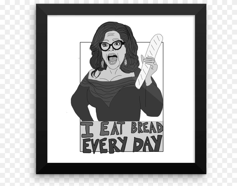 Quoti Eat Bread Every Dayquot Limited Edition Print Narcotic Lollipop, Publication, Book, Comics, Woman Free Png