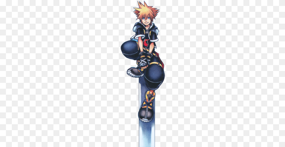 Quoti Know The Keyblade Didn39t Choose Me And I Don39t Square Kingdom Hearts Ii Japan Import Ps2 Game, Book, Comics, Publication, Clothing Png Image