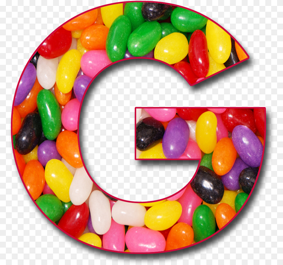 Quotjelly Beansquot Scrapbook Alphabet Letters Smarter Designs 46l1471 Jelly Beans Quote Im Too Sweet, Candy, Food, Sweets Free Png