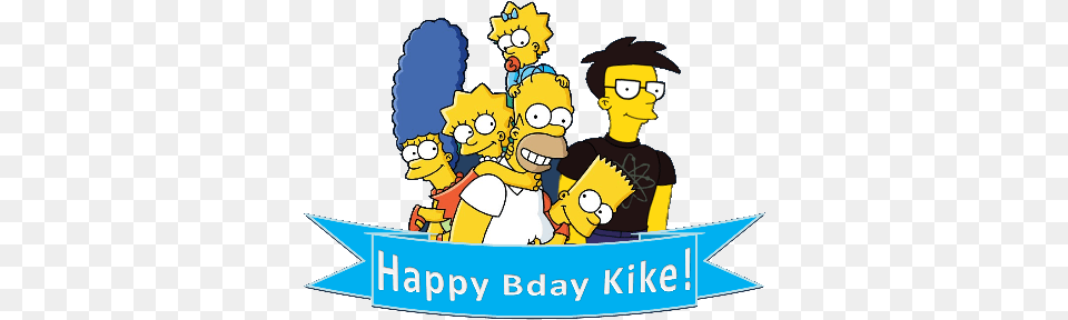 Quotkike En Los Simpsonsquot Feliz Kike Imagenes, Person, Book, Comics, Publication Png