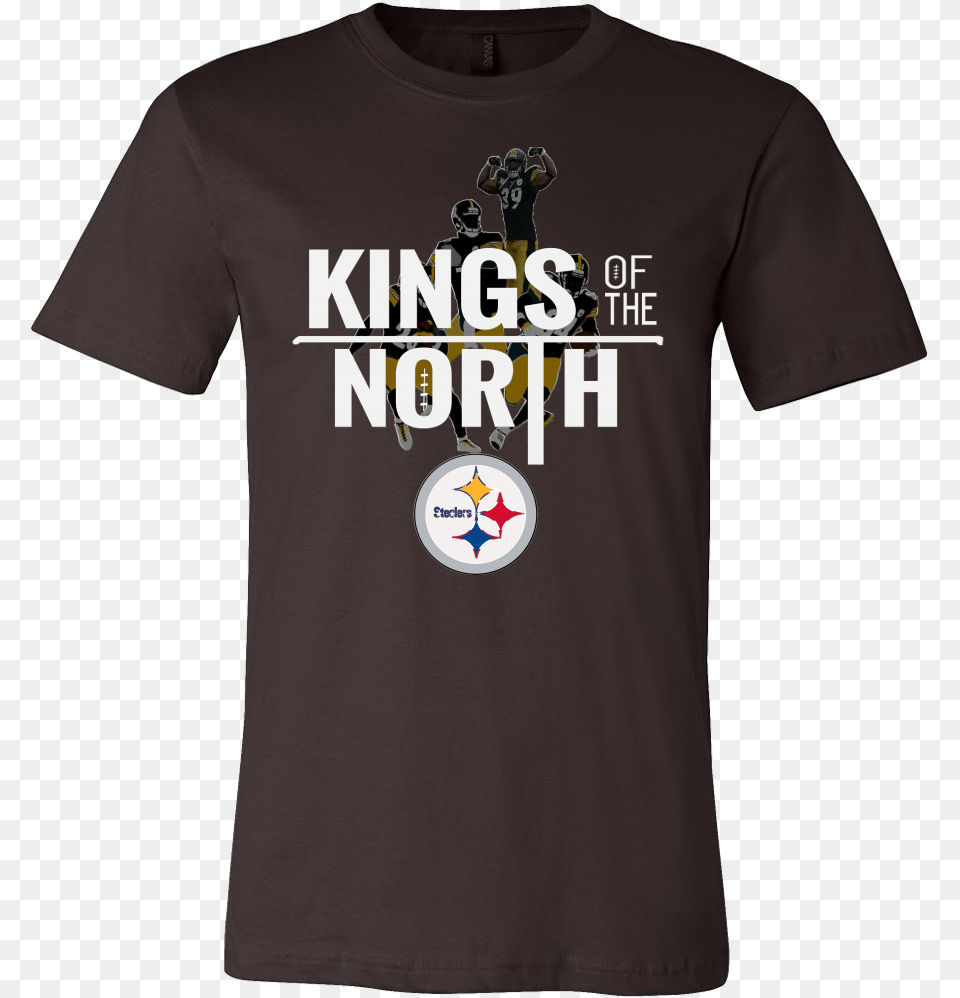 Quotkings Of The Northquot Pittsburgh Steelers Shirt Canvas Choir Shirts For Middle School, Clothing, T-shirt, Adult, Male Png Image