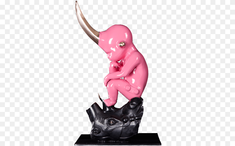 Quotle Petit Penseurquot The Thinker, Figurine, Smoke Pipe Png Image