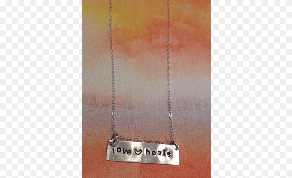 Quotlove Healsquot Bar Necklace Necklace, Accessories, Jewelry Png