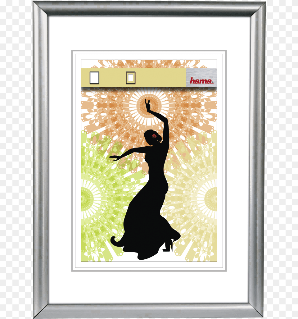 Quotmadridquot Plastic Frame Silver 20 X 30 Cm Bilderrahmen Kunststoff Gold, Dancing, Leisure Activities, Person, Adult Png