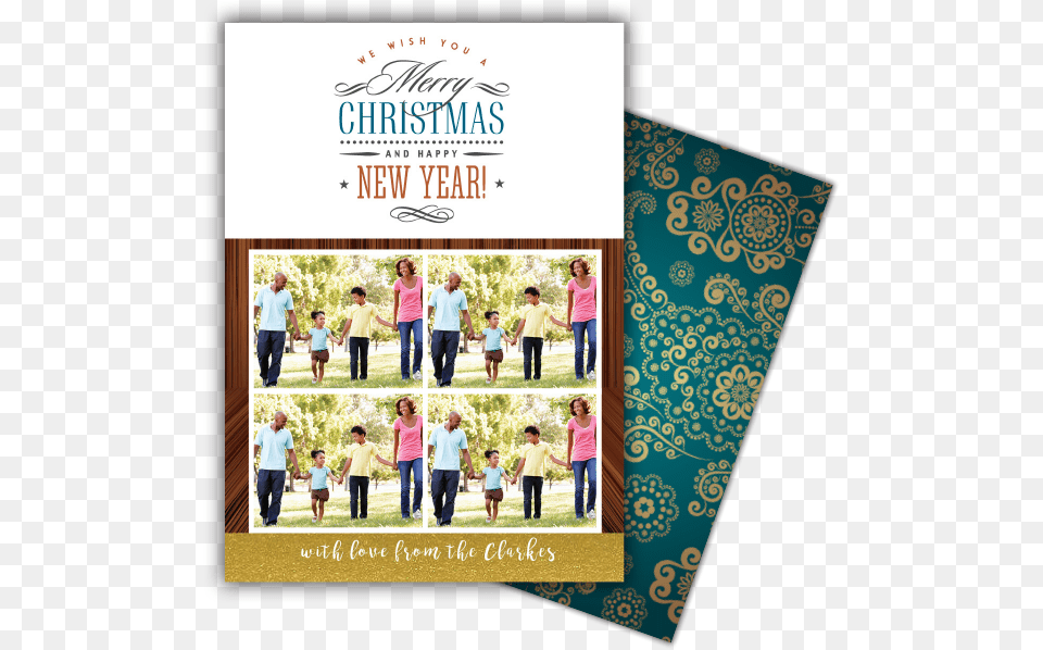 Quotmerry Christmasquot Custom Holiday Card Kit, Advertisement, Poster, Mail, Greeting Card Free Png Download