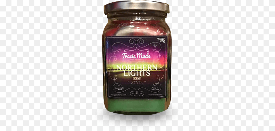 Quotnorthern Lightsquot Candle, Jar, Food, Ketchup, Relish Png
