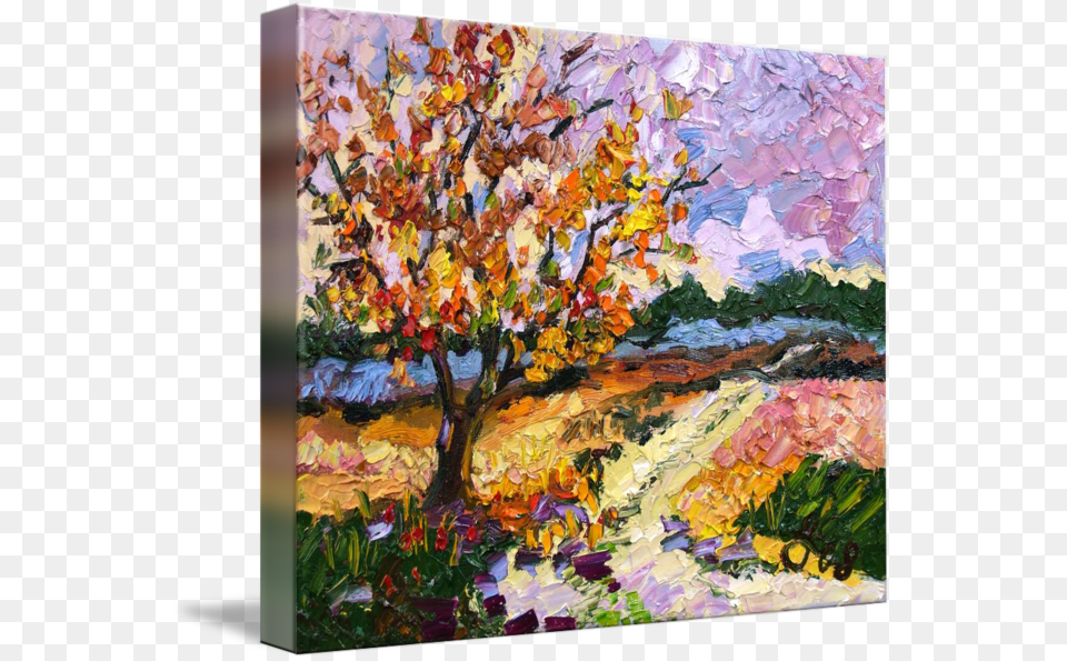 Quoton The Way To Grandma39s There Is A Tree I Lovequot By Gallery Wrapped Canvas Art Print 31 X 24 Entitled On, Painting, Plant, Modern Art, Flower Free Transparent Png