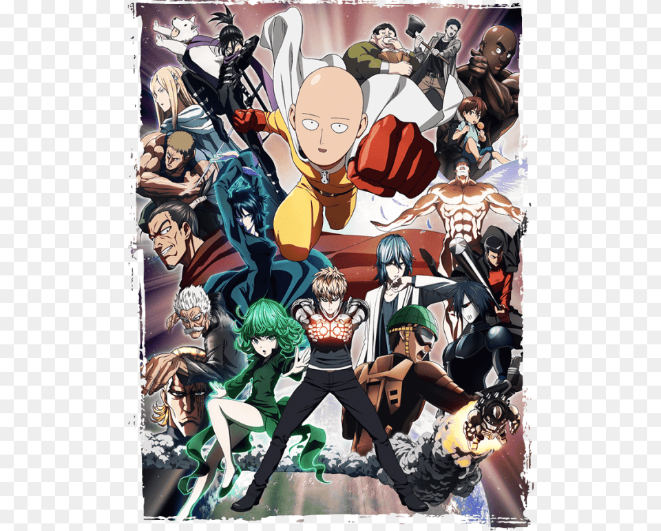 Quotone Punch Manquot Official Websitepromotional Photo For Jc Staff One Punch Man, Publication, Book, Comics, Adult Free Transparent Png