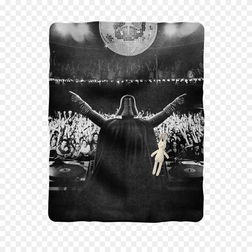 Quotparty Vader Sublimation Baby Blanket Monochrome, Person, Concert, Crowd, Fashion Free Png