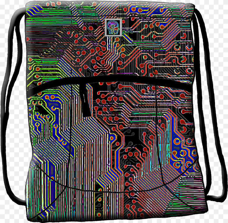 Quotpcbquot Printed Circuit Board On Adidas Sportsack Shoulder Bag, Accessories, Handbag, Electronics, Hardware Free Transparent Png