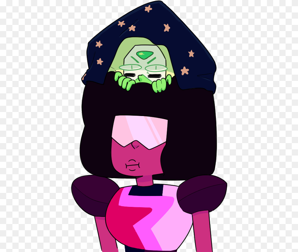 Quotperidot Hats Are The Latest Fashion Where I Live Steven Universe Hats, Purple, Baby, Cartoon, Person Png Image