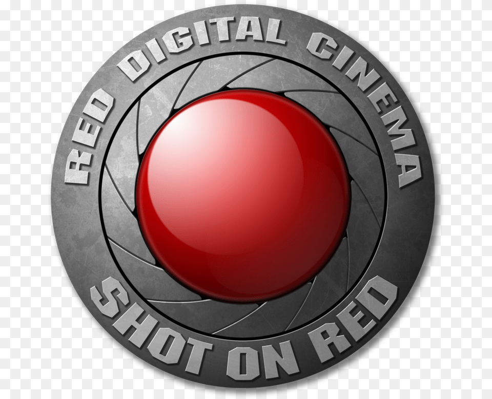 Quotshot On Redquot Logo Red Digital Cinema, Emblem, Symbol, Badge Free Transparent Png