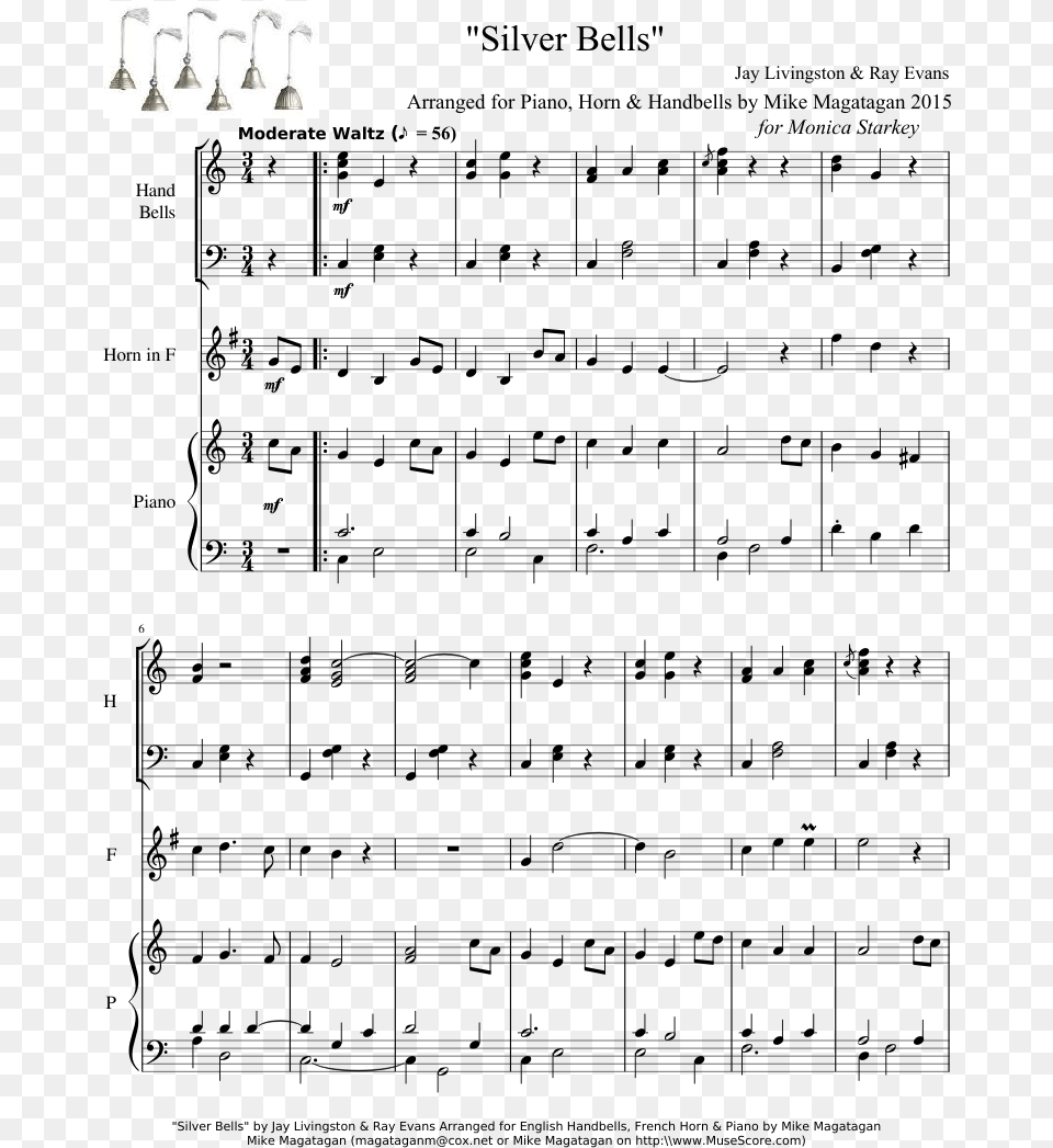 Quotsilver Bellsquot Sheet Music Composed By Jay Livingston Shall We Do With A Drunken Sailor Free Png Download